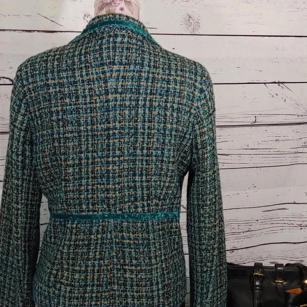 Liz Claiborne Vintage Tweed Blazer - Picture 5 of 5